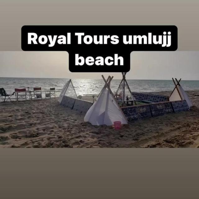 Hotel Royal Tours Permanent Camp Umm Lajj Exteriér fotografie